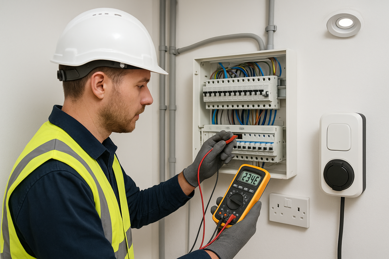 Commercial Electrician Barking service image